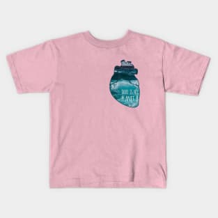 there is no planet B - ocean Kids T-Shirt